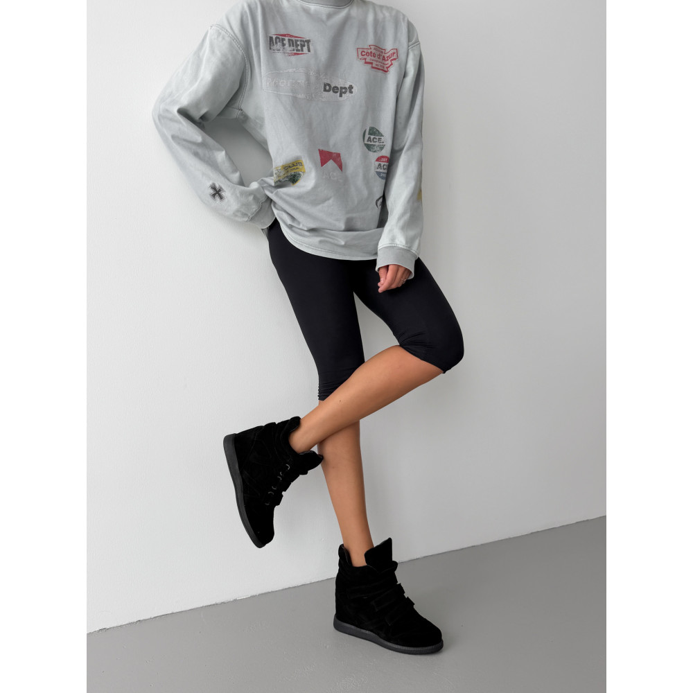 Жіночі босоніжки на липучках замшеві коричневі | мокко