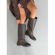 Жіночі босоніжки NikArt замшеві блакитні