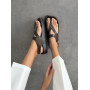 Сандалі barefoot тм NikArt шкіряні коричневі