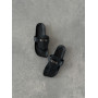 Анатомічні шльопанці barefoot шкіряні чорні