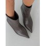 Мюлі barefoot на кожен день NikArt зелені замшеві стильні та комфортні