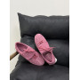 Преміальні замшеві кеди Olli Shoes рожеві з перфорованим квітковим візерунком