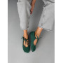 Балетки barefoot з перфорацією NikArt шкіряні рожеві для комфортного носіння