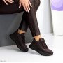 Шоколадные зимние кроссовки натуральная кожа + замша на молнии