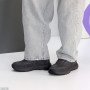 Графитовые зимние кроссовки натуральная кожа + замша на молнии