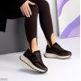 Легкие шоколадные кроссовки натуральная кожа + замша