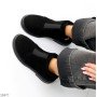 Замшевые черные ботинки челси с эластичной вставкой в подъеме