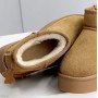 Низькі уггі з натуральної замші кольору Camel для жінок, зимові, розміри 36-40