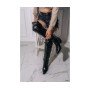 Ботфорти казаки Nina Mi чорні зимові з натуральної та еко шкіри
